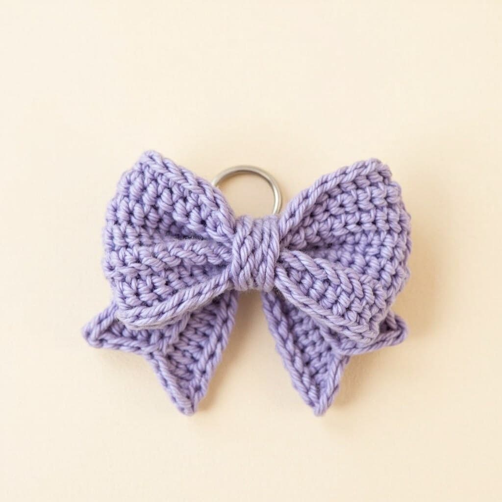 Bow in lilac