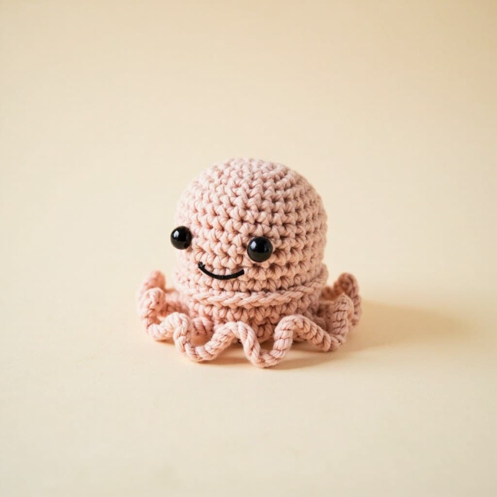 Mini Octopus in pink